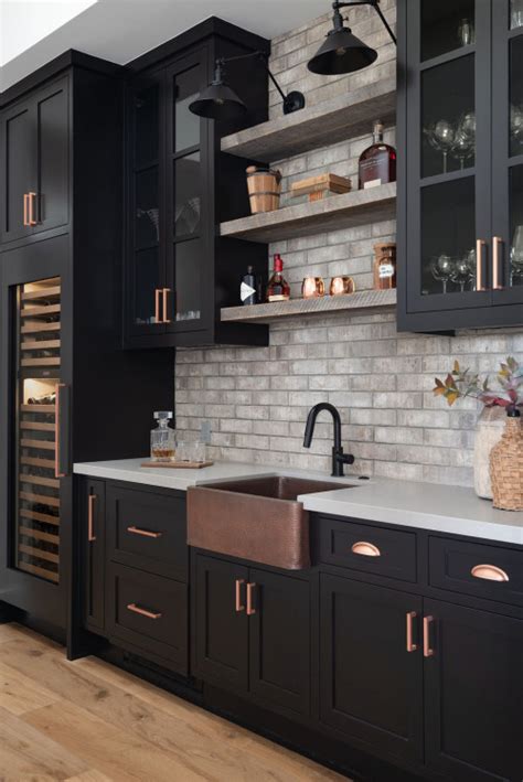 Pros and cons of choosing a matte black finish for your kitchen cabinets